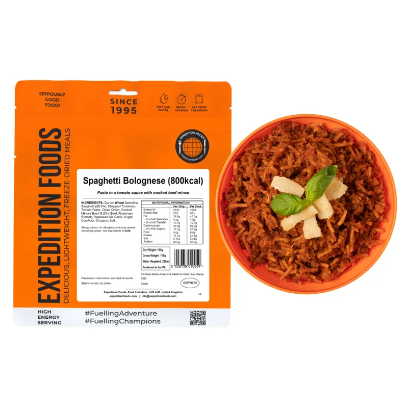 Expedition Foods Spaghetti Bolognese - 800kcal-2